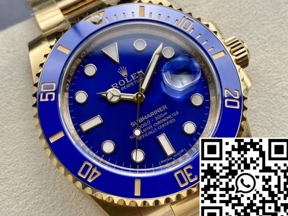 ComfortFit Blue Bezel Rolex 1213 M116618LB-0003 Clean Submariner Factory 0716